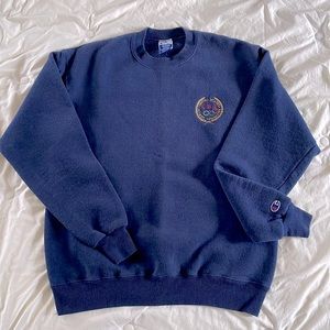 Vintage Champion Olympic Committee Crew Neck Sweatshirt - Medium